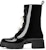 (W) Charles & Keith But Chunky Kulit Patent 'Slim Martin' CK1-90920110