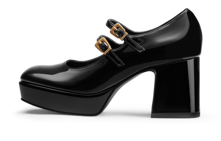 (Women) CHARLES & KEITH Patent Leather High Heels 'Fashion Comfort' CK1-60280370