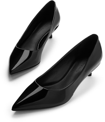 (Women) CHARLES & KEITH Patent Leather Pointed Toe Kitten Heels 'Nude' CK1-61720165 Lookbook (Women) CHARLES & KEITH Patent Leather Pointed Toe Kitten Heels 'Nude' CK1-61720165