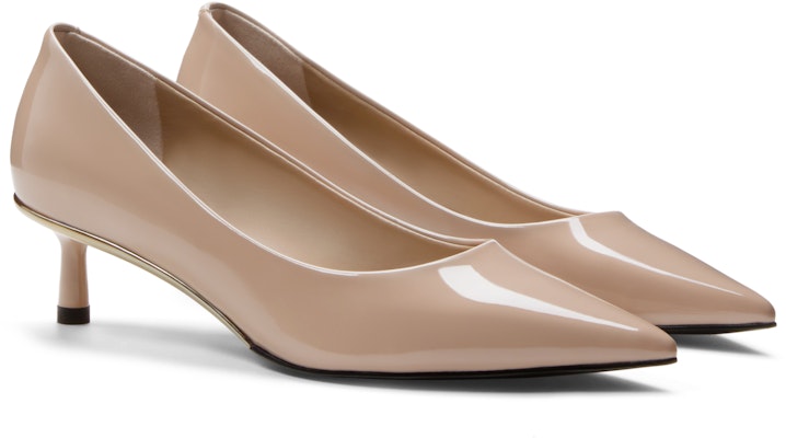 (Women) CHARLES & KEITH Patent Leather Pointed Toe Kitten Heels 'Nude' CK1-61720165 Purchase (Women) CHARLES & KEITH Patent Leather Pointed Toe Kitten Heels 'Nude' CK1-61720165