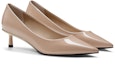 Purchase (W) CHARLES & KEITH Kasut Tumit Kucing Kulit Berkilat 'Nude' CK1-61720165