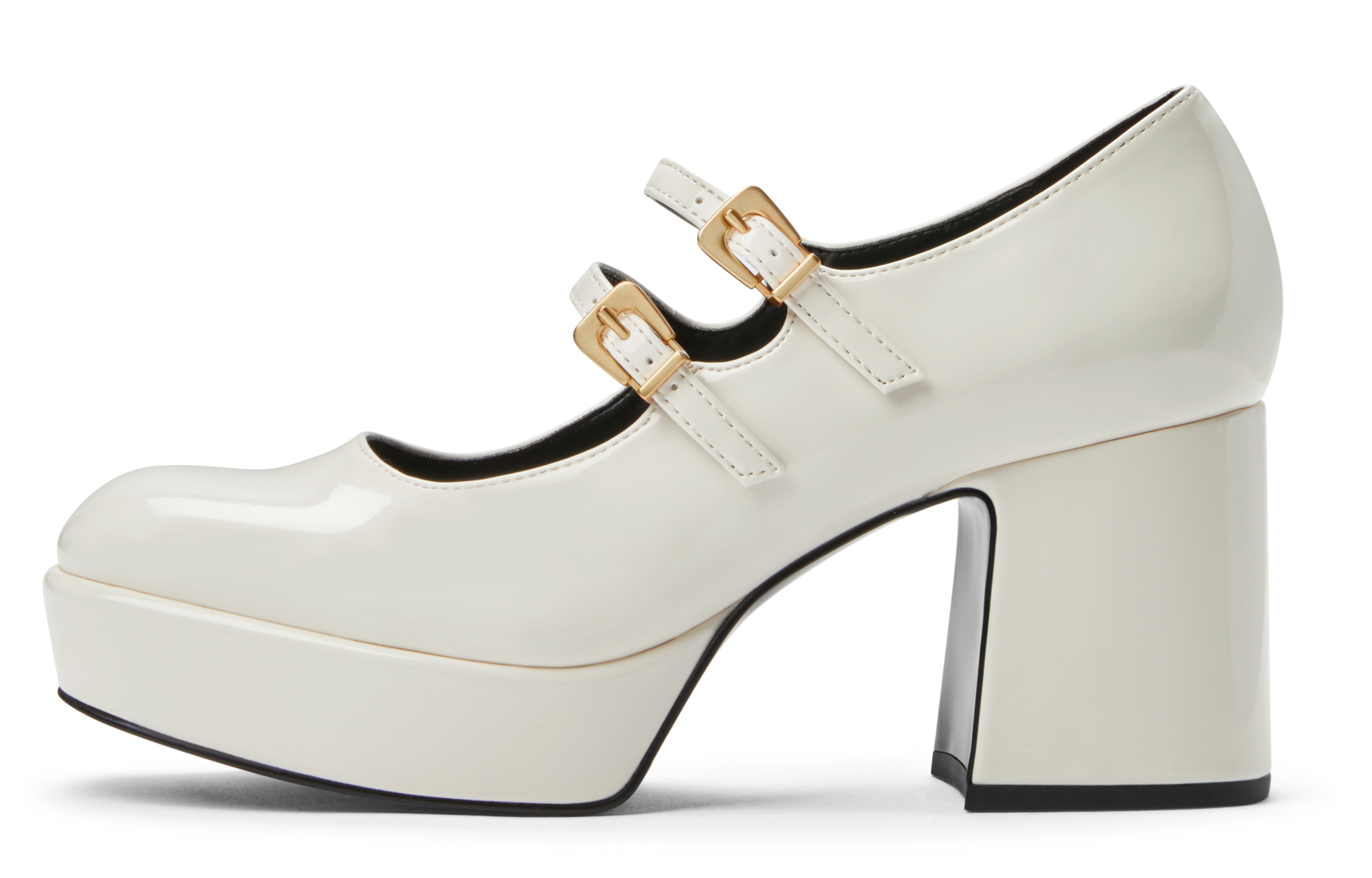 Purchase CHARLES＆KEITH 漆皮流行休閒高跟鞋 7.5cm 女款