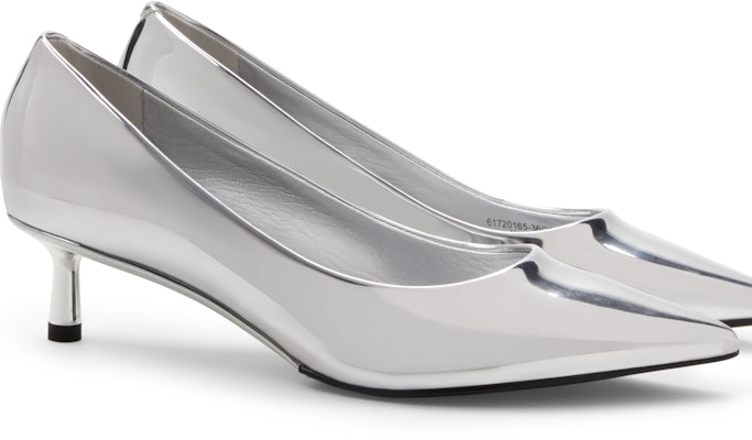 (Women) CHARLES & KEITH Patent Leather Pointed Toe Kitten Heels 'Nude' CK1-61720165 Cheap (Women) CHARLES & KEITH Patent Leather Pointed Toe Kitten Heels 'Nude' CK1-61720165