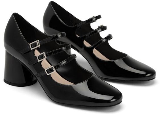 (W) CHARLES & KEITH Kasut Pumps Patent Mary Jane 'Tumit Chunky Retro' CK1-61720136 Lookbook (W) CHARLES & KEITH Kasut Pumps Patent Mary Jane 'Tumit Chunky Retro' CK1-61720136