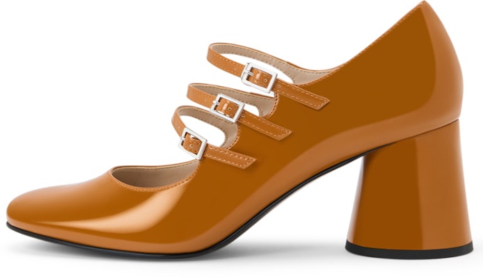 (W) CHARLES & KEITH Kasut Pumps Patent Mary Jane 'Tumit Chunky Retro' CK1-61720136 Details for (W) CHARLES & KEITH Kasut Pumps Patent Mary Jane 'Tumit Chunky Retro' CK1-61720136