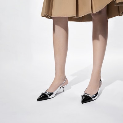 (W) CHARLES & KEITH 패턴 뾰족 하이힐 (CHARLES & KEITH paeteon ppyojok hai-hil) CK1-61720161 4