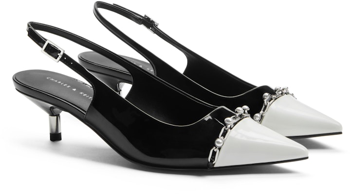 (W) CHARLES & KEITH 패턴 뾰족 하이힐 (CHARLES & KEITH paeteon ppyojok hai-hil) CK1-61720161 Details for (W) CHARLES & KEITH 패턴 뾰족 하이힐 (CHARLES & KEITH paeteon ppyojok hai-hil) CK1-61720161