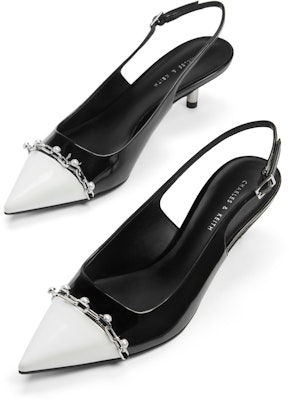 (W) CHARLES & KEITH 패턴 뾰족 하이힐 (CHARLES & KEITH paeteon ppyojok hai-hil) CK1-61720161 Sizing (W) CHARLES & KEITH 패턴 뾰족 하이힐 (CHARLES & KEITH paeteon ppyojok hai-hil) CK1-61720161