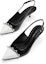 Sizing (W) CHARLES & KEITH Tumit Tinggi Patent Pointed-Toe 'Fashion High Heel' CK1-61720161