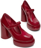 (W) CHARLES & KEITH T스트랩 메리제인 플랫폼 (블랙) CK1-60361493 1