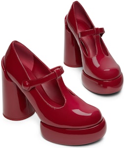 (W) CHARLES & KEITH T스트랩 메리제인 플랫폼 (블랙) CK1-60361493 1