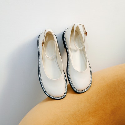 (Women) CHARLES & KEITH Pearl Detail Ankle Strap Low Heels 'Pink White' CK1-70900398_CHALK Purchase (Women) CHARLES & KEITH Pearl Detail Ankle Strap Low Heels 'Pink White' CK1-70900398_CHALK