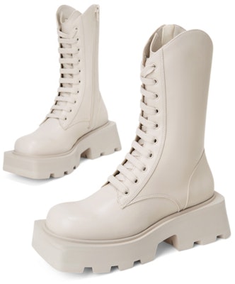 (Women) CHARLES & KEITH Platform Ankle Boots 'Trendy Martin' CK1-90920108 Sizing (Women) CHARLES & KEITH Platform Ankle Boots 'Trendy Martin' CK1-90920108