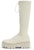 (Women) CHARLES & KEITH Platform Lace-Up Zippered Tall Boots 'Pink White' CK1-90580145_CHALK