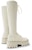 (Women) CHARLES & KEITH Platform Lace-Up Zippered Tall Boots 'Pink White' CK1-90580145_CHALK
