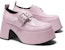 (W) CHARLES & KEITH Kasut Platform Loafers 'Metal Buckle' CK1-80580134