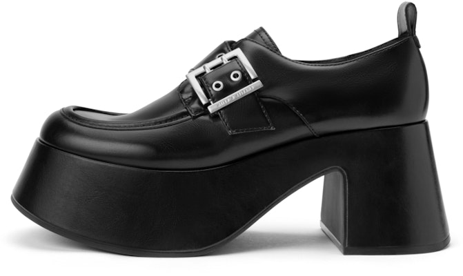 CHARLES&KEITH PU金屬釦帶飾厚底樂福鞋 女款 Shop CHARLES&KEITH PU金屬釦帶飾厚底樂福鞋 女款