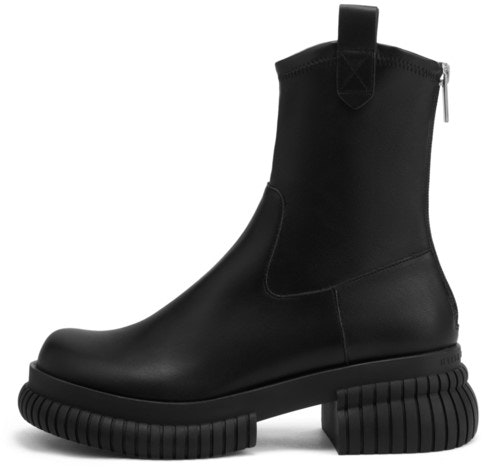 women-charles-and-keith-charles-and-keith-platform-round-toe-zip-up-slim-boots-black-velvet-ck-1-90580170