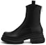 Buy (W) CHARLES & KEITH Platform But But Zip Slim 'Velvet Hitam' CK1-90580170