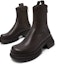 Details for (W) CHARLES & KEITH Platform But But Zip Slim 'Velvet Hitam' CK1-90580170