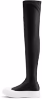 (Women) CHARLES & KEITH Platform Zip-Up Over-The-Knee Boots 'Black Knight' CK1-90900109 (Women) CHARLES & KEITH Platform Zip-Up Over-The-Knee Boots 'Black Knight' CK1-90900109