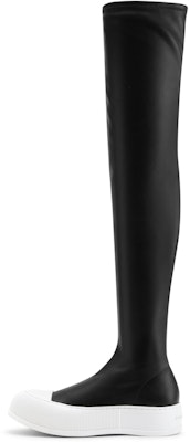 (Women) CHARLES & KEITH Platform Zip-Up Over-The-Knee Boots 'Black Knight' CK1-90900109 Buy (Women) CHARLES & KEITH Platform Zip-Up Over-The-Knee Boots 'Black Knight' CK1-90900109