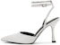 (W) CHARLES & KEITH Tumit Tinggi Runcing Bertali Pergelangan 'Hitam' CK1-60280378