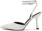 Buy (W) CHARLES & KEITH Tumit Tinggi Runcing Bertali Pergelangan 'Hitam' CK1-60280378