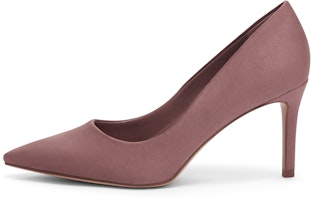 (Women) CHARLES & KEITH Pointed Toe Stiletto Heels 'Purple Red' CK1-60280245-1_MAUVE (Women) CHARLES & KEITH Pointed Toe Stiletto Heels 'Purple Red' CK1-60280245-1_MAUVE