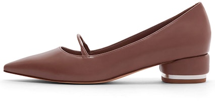 (Women) CHARLES & KEITH Pointed Toe Slingback 'Brown' CK1-60580232_BROWN (Women) CHARLES & KEITH Pointed Toe Slingback 'Brown' CK1-60580232_BROWN