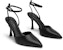 (W) CHARLES & KEITH Tumit Tinggi Runcing Bertali Pergelangan 'Hitam' CK1-60280378