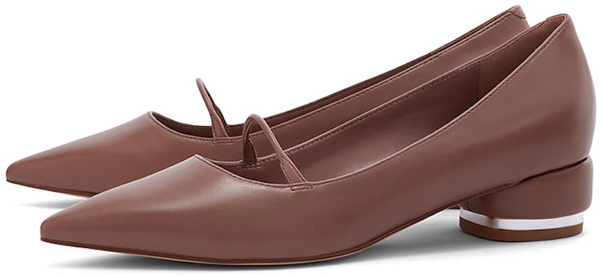 (W) CHARLES & KEITH 棕色尖头露跟鞋 CK1-60580232_BROWN Order (W) CHARLES & KEITH 棕色尖头露跟鞋 CK1-60580232_BROWN