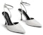 (W) CHARLES & KEITH Tumit Tinggi Runcing Bertali Pergelangan 'Hitam' CK1-60280378