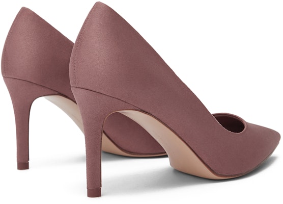 CHARLES&KEITH 尖頭細高跟鞋 8cm 女款 紫紅色 Lookbook CHARLES&KEITH 尖頭細高跟鞋 8cm 女款 紫紅色