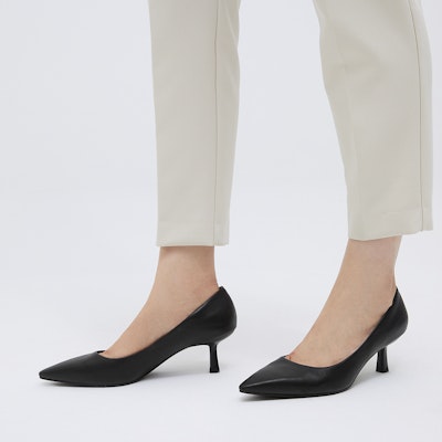 (W) CHARLES & KEITH Kasut Tumit Runcing 'Black Commuter' CK1-60361352_BLACK Shop (W) CHARLES & KEITH Kasut Tumit Runcing 'Black Commuter' CK1-60361352_BLACK
