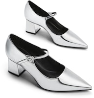 (W) CHARLES & KEITH Kasut Mary Jane Hujung Runcing 'Chunky Heel' CK1-61720163 Sizing (W) CHARLES & KEITH Kasut Mary Jane Hujung Runcing 'Chunky Heel' CK1-61720163