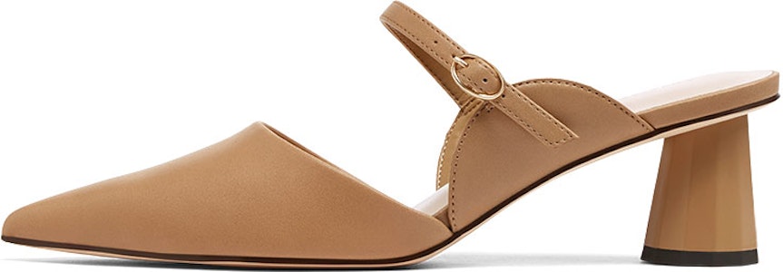 (W) CHARLES & KEITH PU 'Tacón Mule Camel con Punta Afilada y Correa al Tobillo' CK1-60580224_CAMEL Buy (W) CHARLES & KEITH PU 'Tacón Mule Camel con Punta Afilada y Correa al Tobillo' CK1-60580224_CAMEL