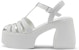(W) CHARLES & KEITH PU 'Sandal Tumit Tebal Roman' CK1-80920025