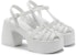 (W) CHARLES & KEITH PU 'Sandal Tumit Tebal Roman' CK1-80920025