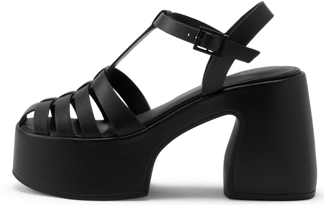 (W) Sandal Charles & Keith 'Chunky Heel Roman' PU CK1-80920025 Shop (W) Sandal Charles & Keith 'Chunky Heel Roman' PU CK1-80920025
