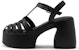 (W) CHARLES & KEITH PU 'Sandal Tumit Tebal Roman' CK1-80920025