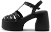 Shop (W) CHARLES & KEITH PU 'Sandal Tumit Tebal Roman' CK1-80920025