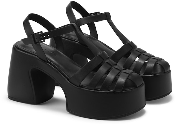(Women) CHARLES & KEITH PU 'Chunky Heel Roman Sandal' CK1-80920025 Purchase (Women) CHARLES & KEITH PU 'Chunky Heel Roman Sandal' CK1-80920025
