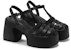 (W) CHARLES & KEITH PU 'Sandal Tumit Tebal Roman' CK1-80920025