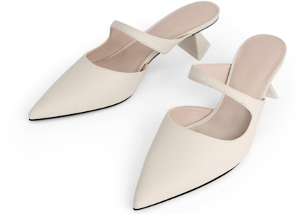 (W) CHARLES & KEITH PU 'Zapatos Mules Tacón Grueso Puntiagudo de Moda' CK1-61720118 Order (W) CHARLES & KEITH PU 'Zapatos Mules Tacón Grueso Puntiagudo de Moda' CK1-61720118