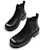 (Women) CHARLES & KEITH PU 'Fashion Metallic Round Toe Chunky Chelsea Boot' CK1-90920126