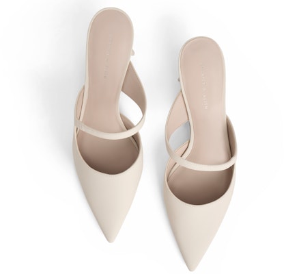 (Women) CHARLES & KEITH PU 'Fashion Pointed Chunky Heel Mules' CK1-61720118 Lookbook (Women) CHARLES & KEITH PU 'Fashion Pointed Chunky Heel Mules' CK1-61720118