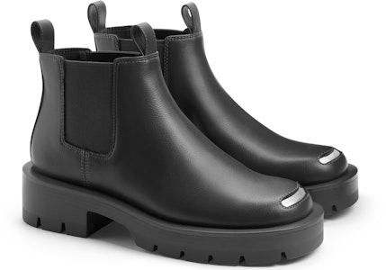 (W) CHARLES & KEITH PU 'Boot Chelsea Chunky Metalik Fashion Round Toe' CK1-90920126 Purchase (W) CHARLES & KEITH PU 'Boot Chelsea Chunky Metalik Fashion Round Toe' CK1-90920126