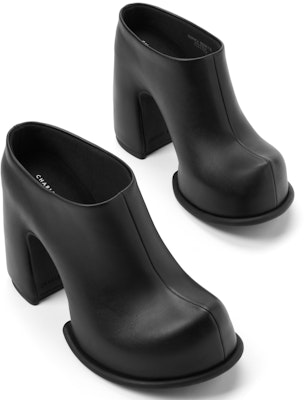 (Women) CHARLES & KEITH PU 'Fashion Design Mule Chunky Heel' CK1-60280412 Details for (Women) CHARLES & KEITH PU 'Fashion Design Mule Chunky Heel' CK1-60280412