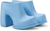Cheap (Women) CHARLES & KEITH PU 'Fashion Design Mule Chunky Heel' CK1-60280412
